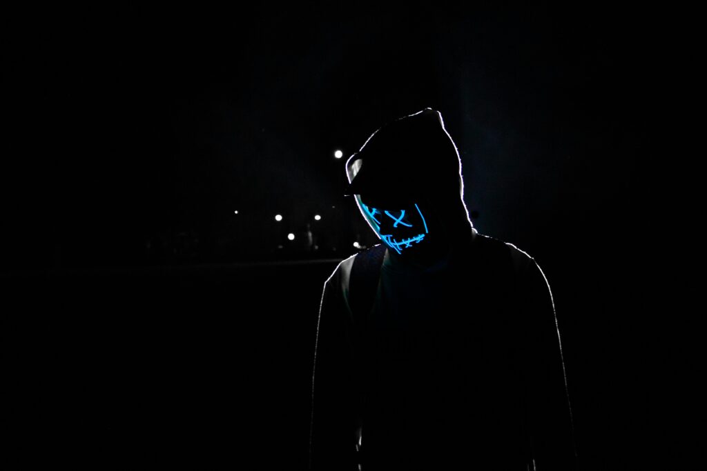 Silhouette of man