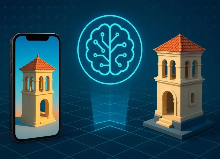 Apple presenta Matrix3D AI: 3 foto diventano scene 3D