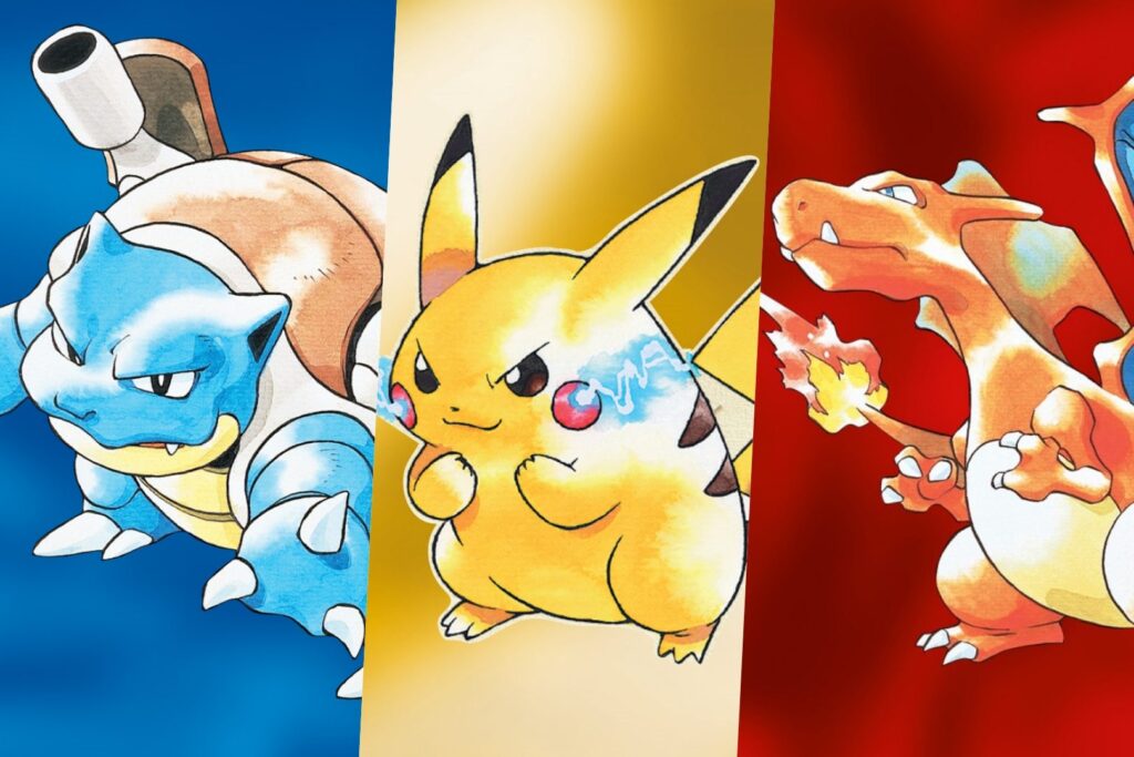 pokemon blue red yellow fdb1045