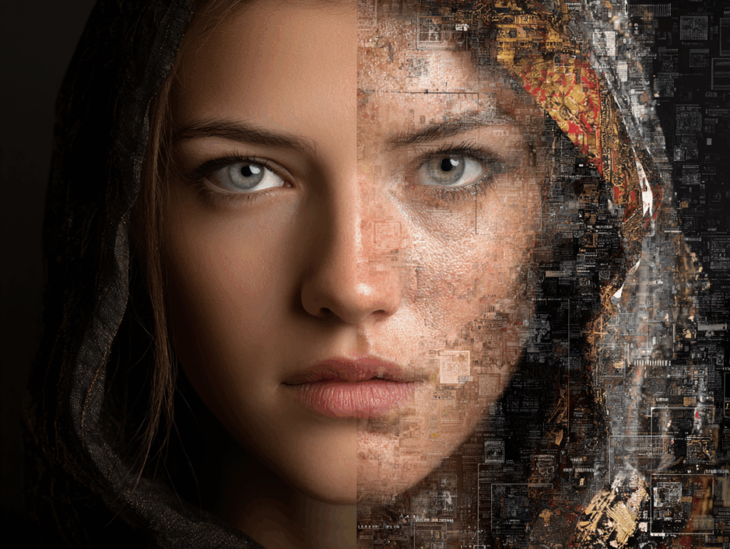 iotivedo the woman battle versus AI deepfake